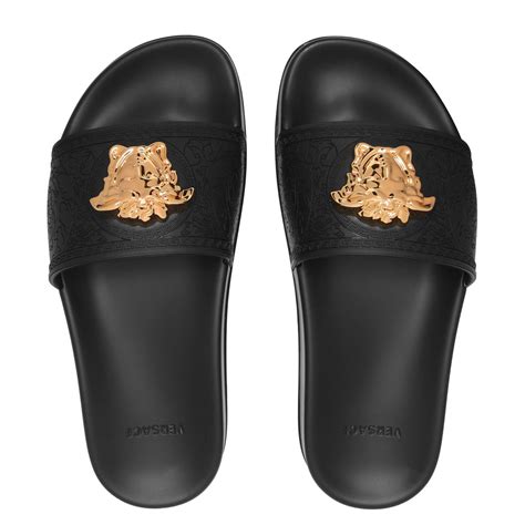 versace womens slides|women's versace slides sale.